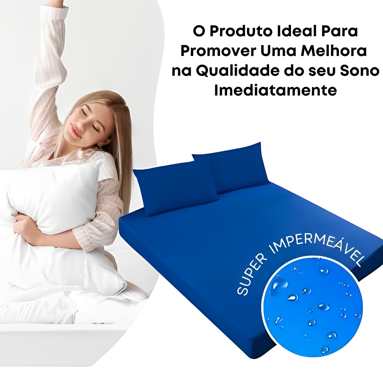 Protetor de Colchão Hospitalar a Prova D'água Impermeável - Impermax Premium
