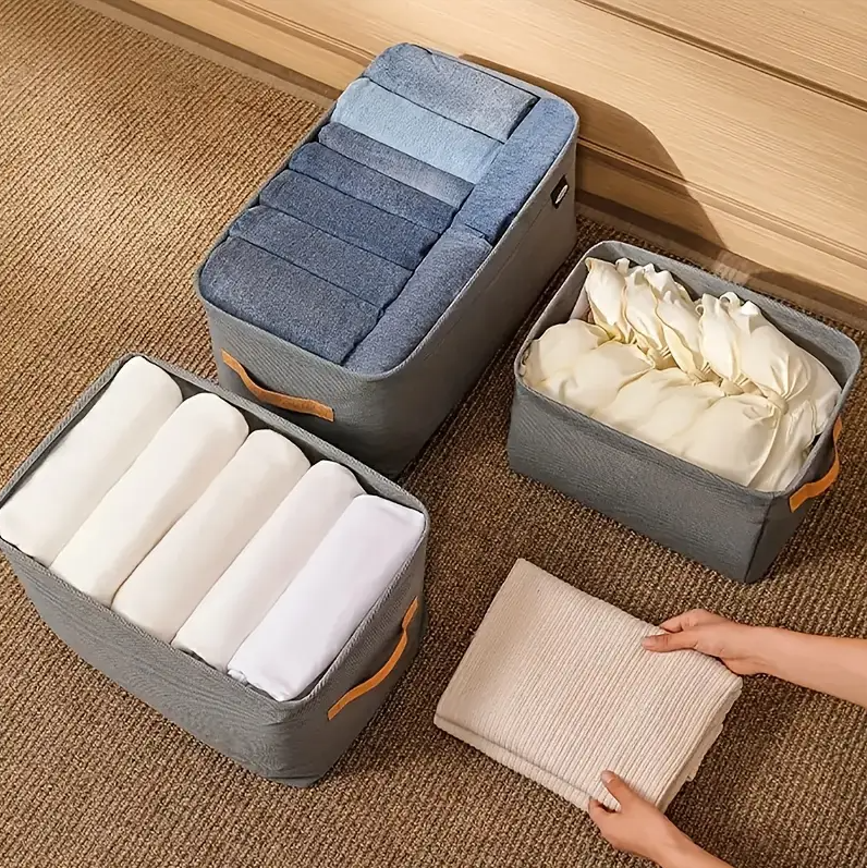 Organizador de Roupas Dobrável - COMPRE 1 LEVE 3 - SOMENTE HOJE!