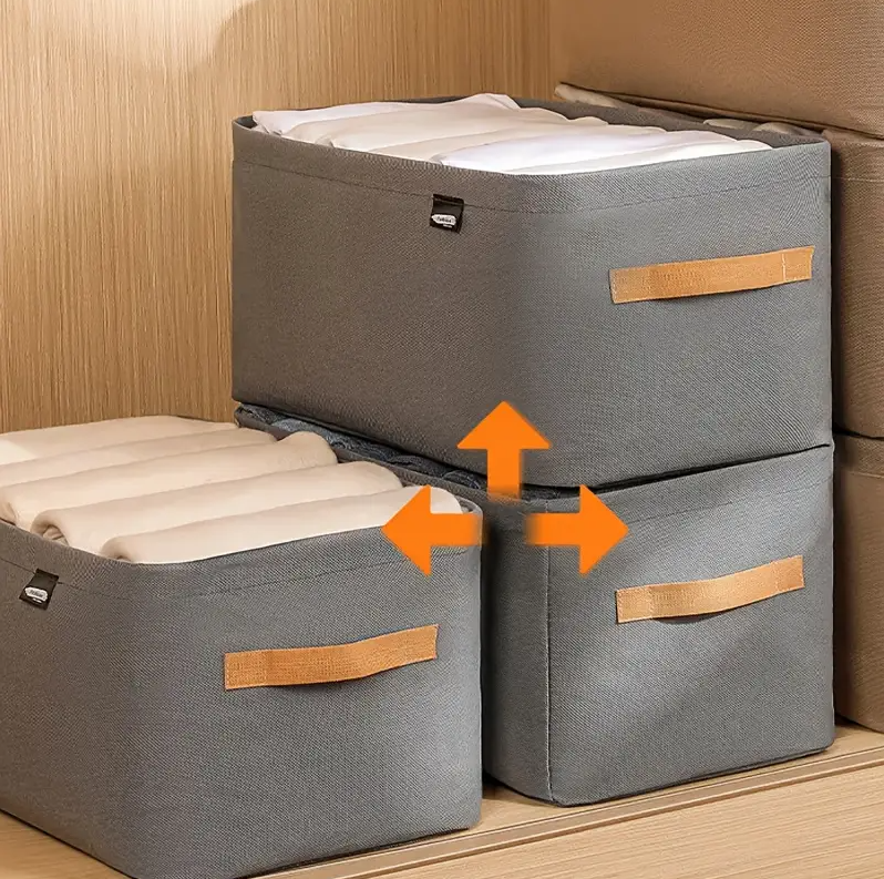 Organizador de Roupas Dobrável - COMPRE 1 LEVE 3 - SOMENTE HOJE!