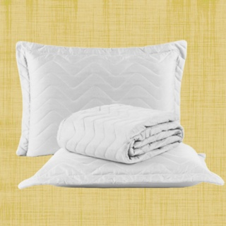 Cobre Leito Colcha De Cama Queen Face Única Luxo 3 Peças - PARIS