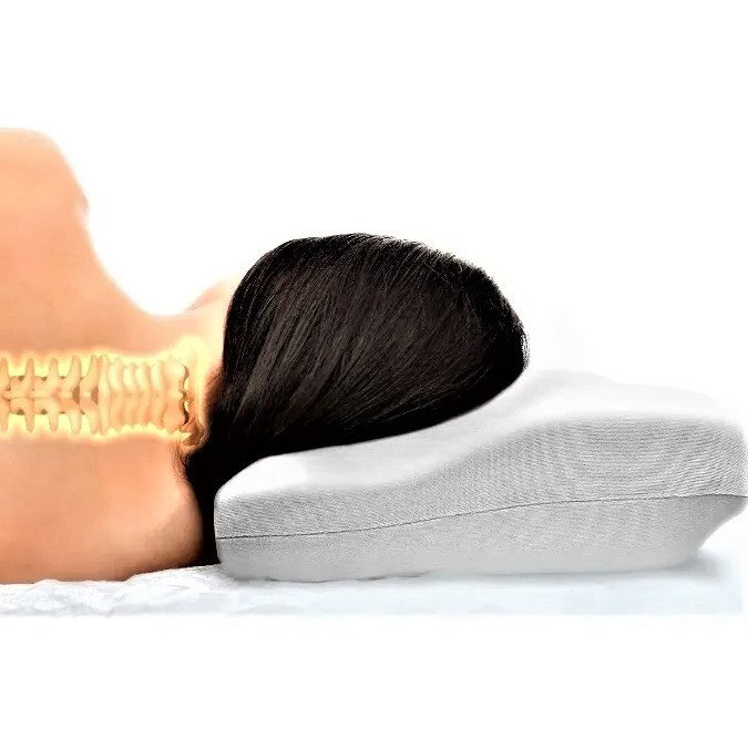 Travesseiro Nasa Ortopédico Anatômico Cervical Ortobom Corpoa