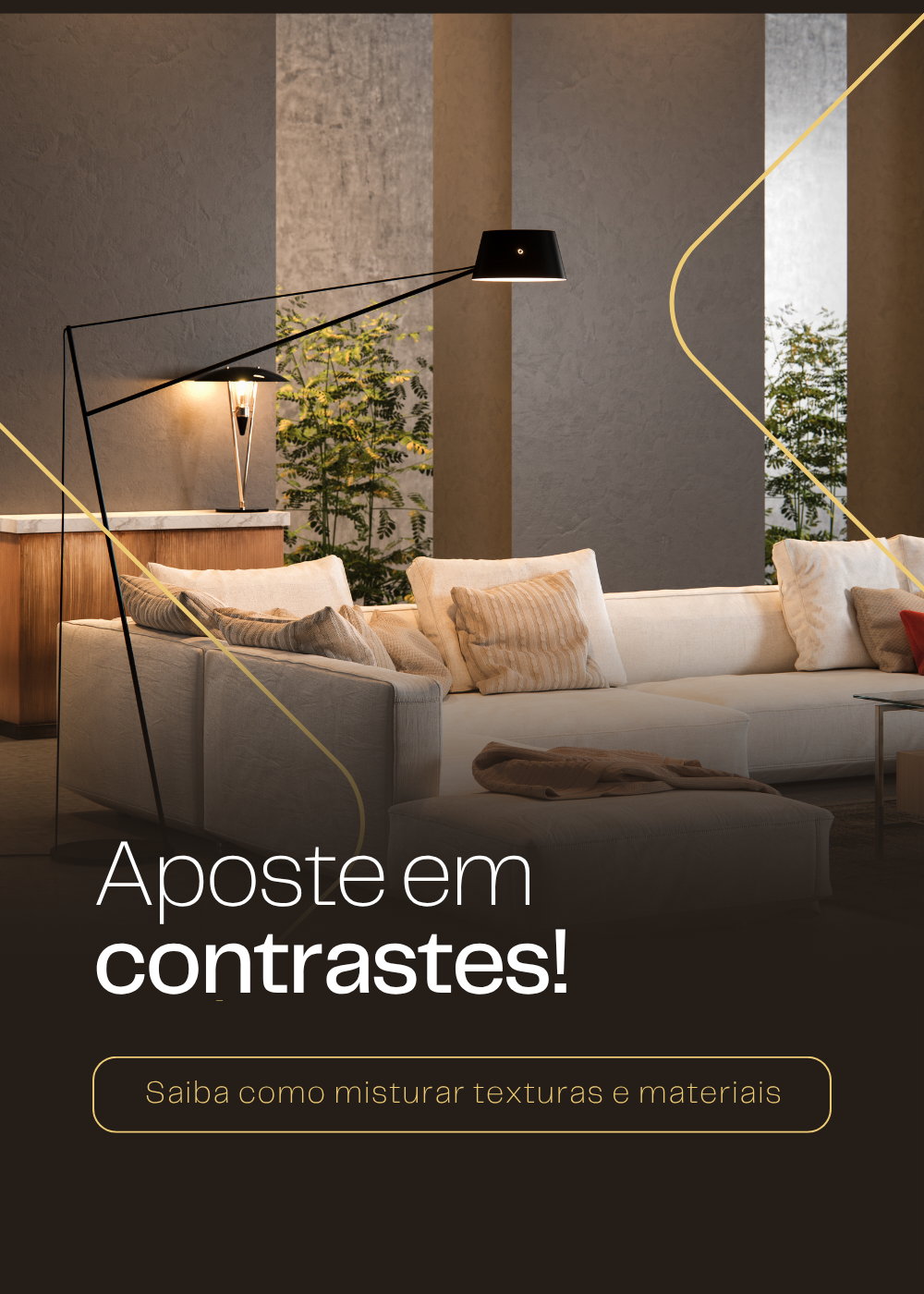 Aposte em contrastes!