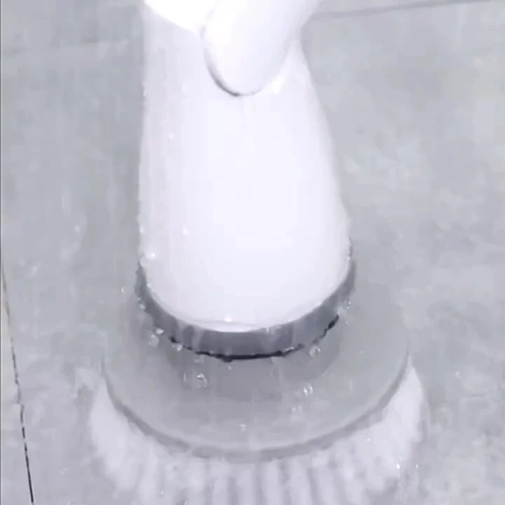 Escova De Limpeza Ajustável Janela Banheiro e Cozinha Ferramenta 3 em 1 Recarregável