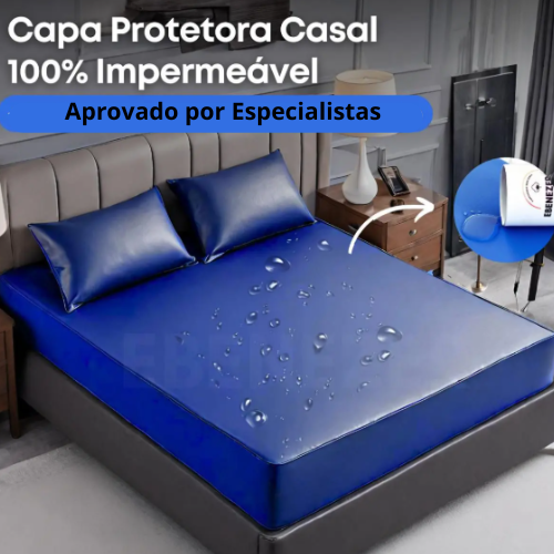 Protetor de Colchão Hospitalar a Prova D'água Impermeável - Impermax Premium