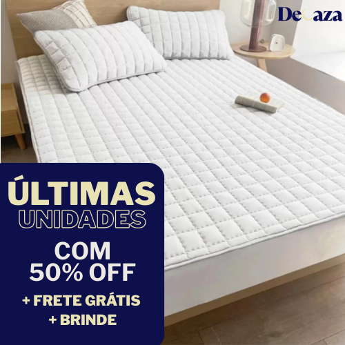 Protetor para Colchão Impermeável Silencioso - ConfortZen + Brinde (Últimas Unidades)