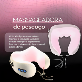 Almofada Massageadora De Viagem Nasa Ultimate