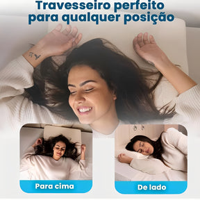 Travesseiro Ortopédico Anatômico Cervical