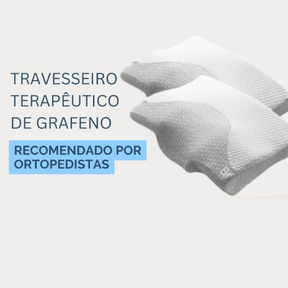 Travesseiro Ortopédico Anatômico Cervical