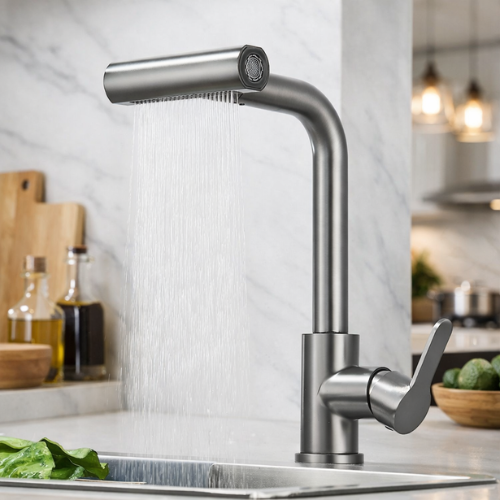 Torneira Misturador Flexível em Cascata