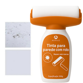 Rolo de Pintura Para Parede 500g Pincel Sem Cheiro para Reparo