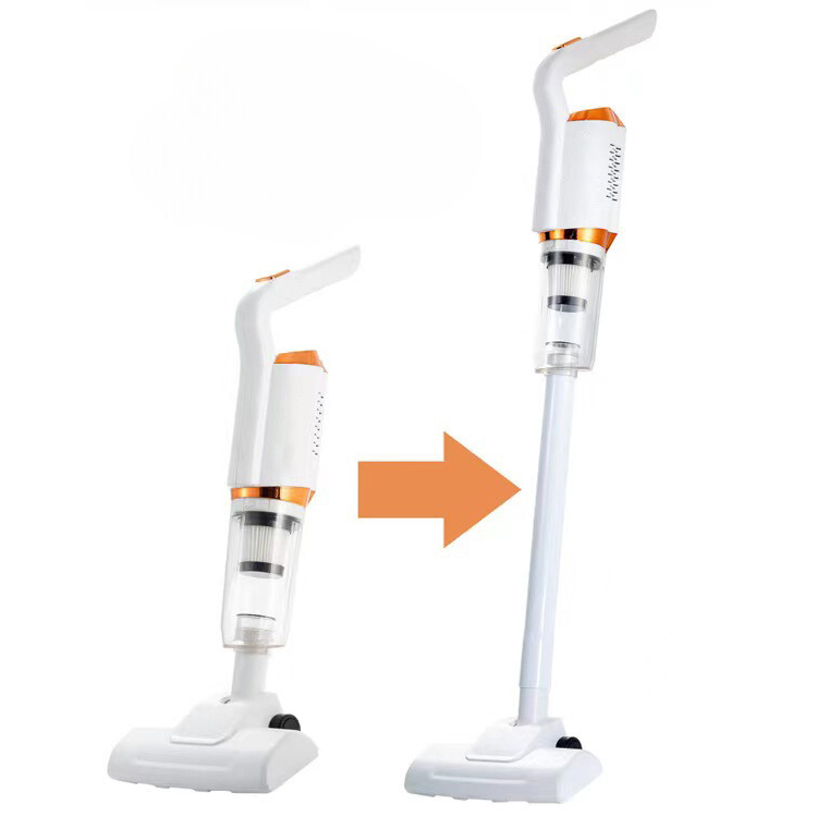 Aspirador de Pó 2 em 1 Limpeza Portátil Sem Fio Multifuncional Para Limpeza De Casa Manual