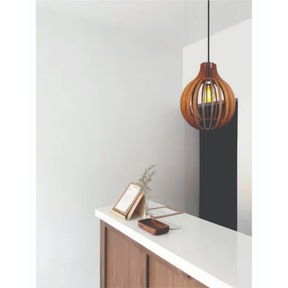 Kit com 4 Pendentes Coquinho Reforçado Sala Cozinha Abajur de Teto Lustre Moderno