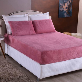 Lençol de Plush Confort 3 Peças