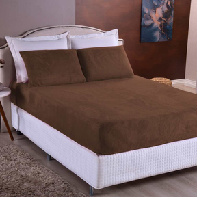 Lençol de Plush Confort 3 Peças