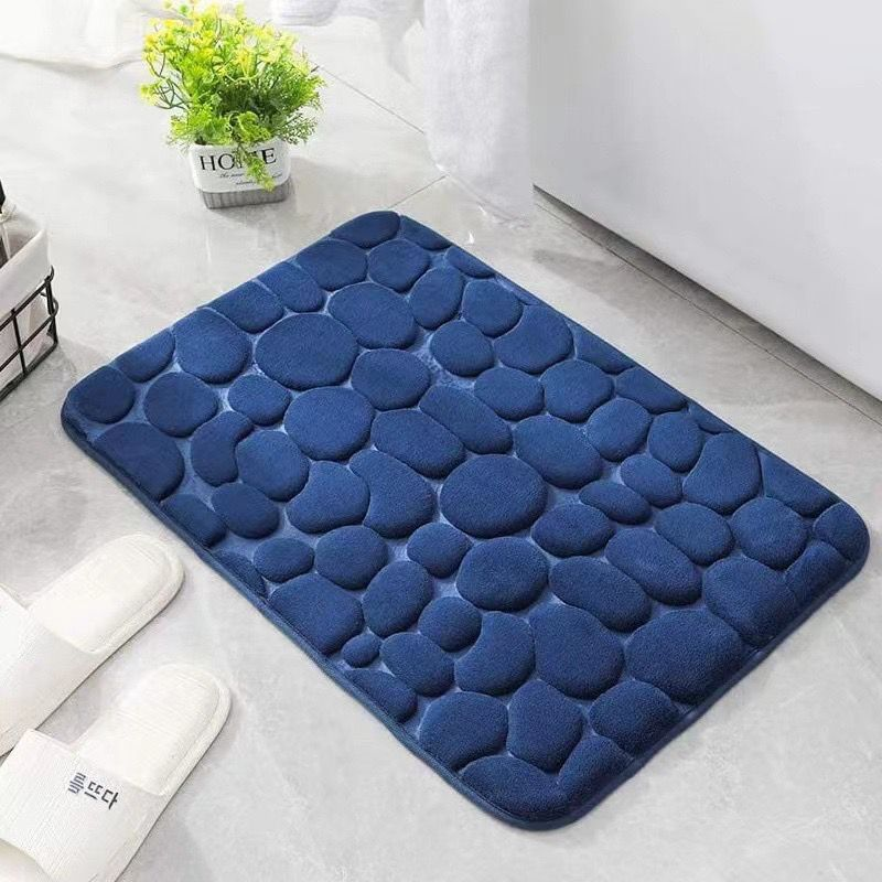 kit 2 Tapete Soft Antiderrapante para Banheiro, Sala e Quarto com Diversas Cores 40cm x 60cm