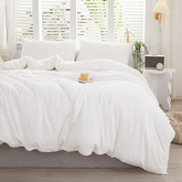 Capa Edredom Duvet Casal Padrao Lisa com Ziper 400 Fios Confort Promoção