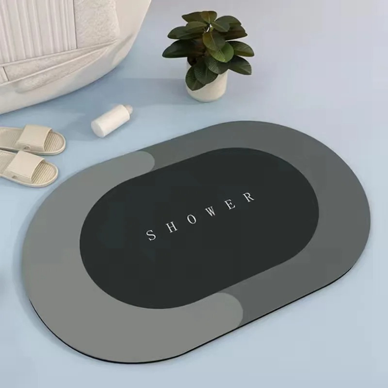 kit Tapete para Banheiro de Secagem Rápida e Super Absorvente - Ideal para Chuveiro, Cozinha e Varanda