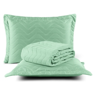 Cobre Leito Colcha De Cama Queen Face Única Luxo 3 Peças - PARIS