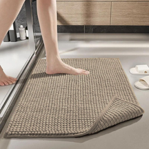 Kit Tapete de Banheiro 40x60 Antiderrapante Microfibra