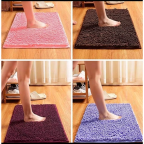 kit 2 Tapete Soft Antiderrapante para Banheiro, Sala e Quarto com Diversas Cores 40cm x 60cm