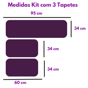 COMBO NATALINO: Kit com 4 Capas para Almofadas + Kit com 3 Tapetes para Cozinha + Trilho de Mesa 01