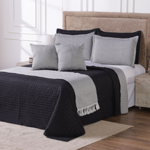 Kit Cobre Leito Leve & Chic com Franja Decorativa 2,60m x 2,50m