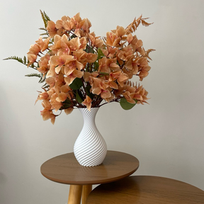 Kit 2 Vasos Espiral/ Vaso Flores Moderno/ Vaso decorativo/ Vaso twist/ Decoração rack/ Decoração criativa sala cozinha