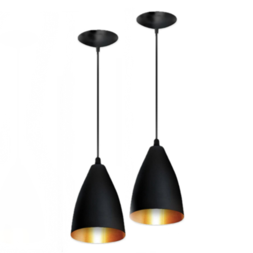 Kit 3 Luminárias Modernas