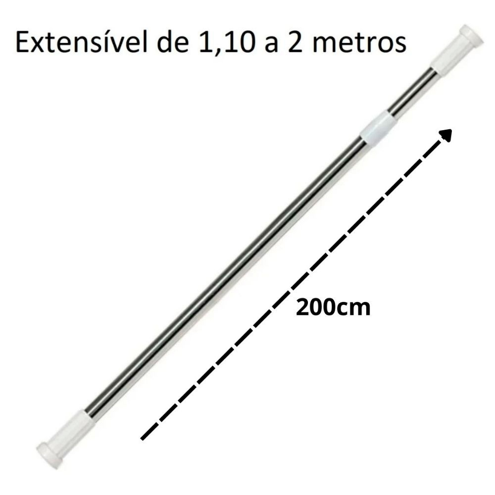 Varão Extensível Resistente Multiuso Alta qualidade