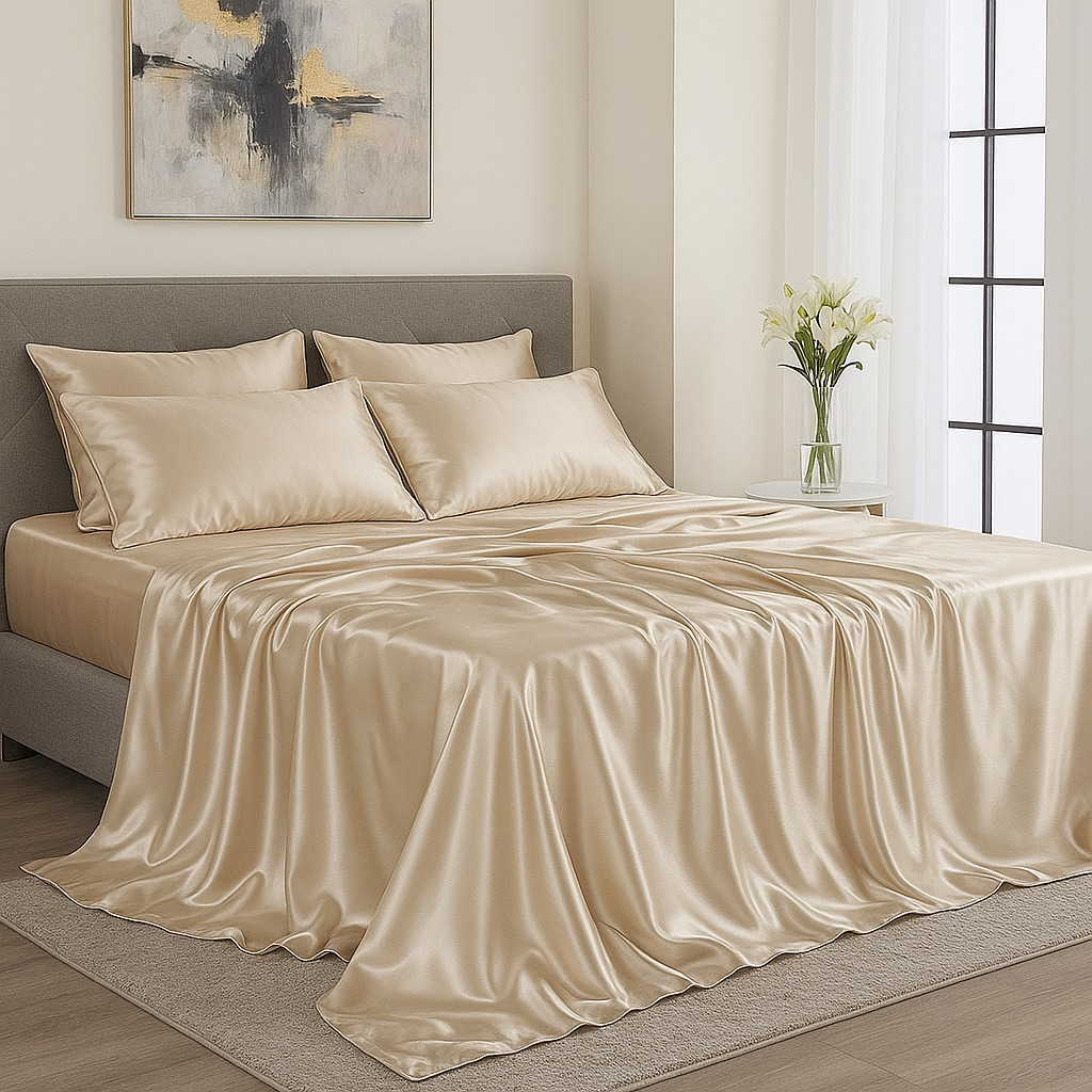 Jogo de Cama 4 Peças Charme Sedoso