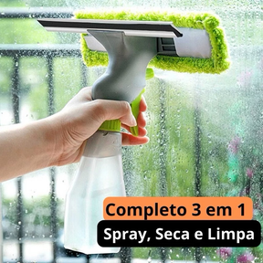 Rodo Spray Limpa E Seca Vidros 3 Em 1 250ml Multiuso MOP Limpador