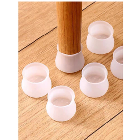 KIT 4/12/16 PROTETOR DE SILICONE PARA PÉS DE CADEIRA/MESA