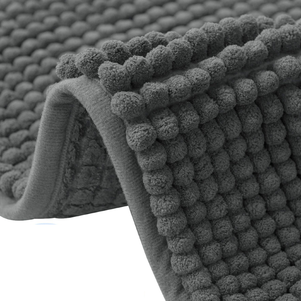 Kit Tapete de Banheiro 40x60 Antiderrapante Microfibra Cores