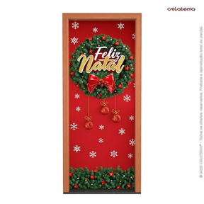 Veste Porta C/Elástico Decoração de Natal