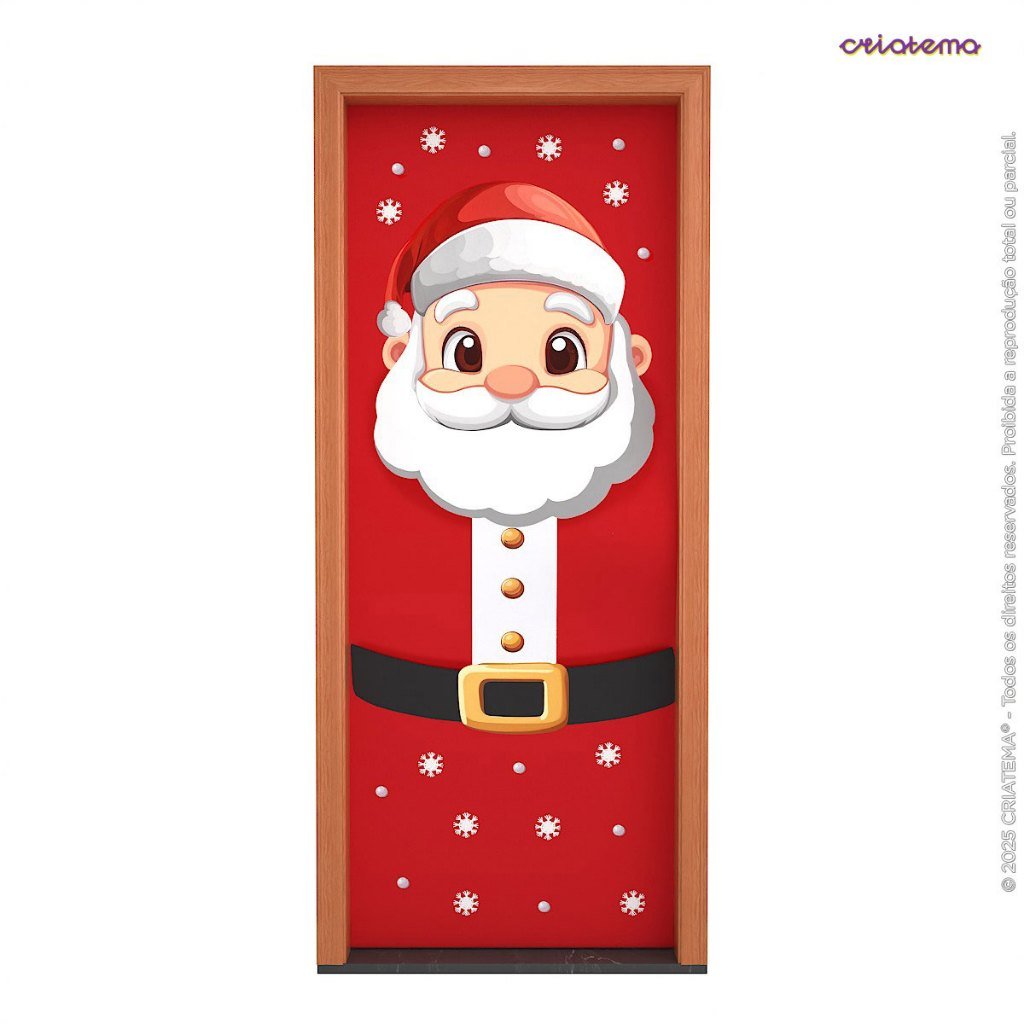 Veste Porta C/Elástico Decoração de Natal