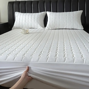 Cobre Leito Impermeavel Matelado Colcha Com Elastico em Toda Volta
