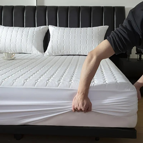 Cobre Leito Impermeavel Matelado Colcha Com Elastico em Toda Volta