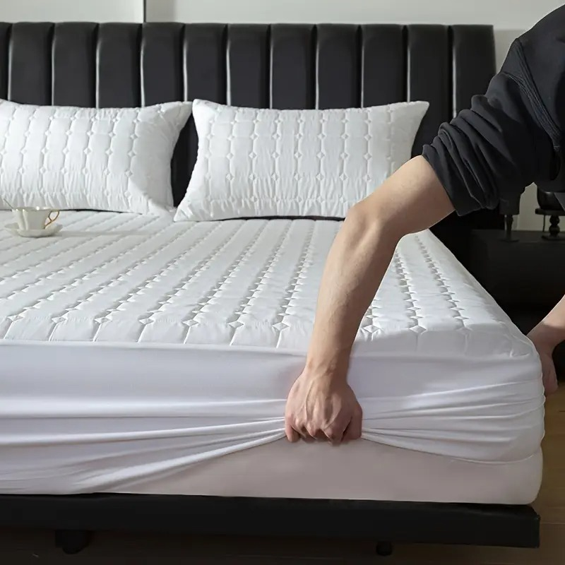 Cobre Leito Impermeavel Matelado Colcha Com Elastico em Toda Volta