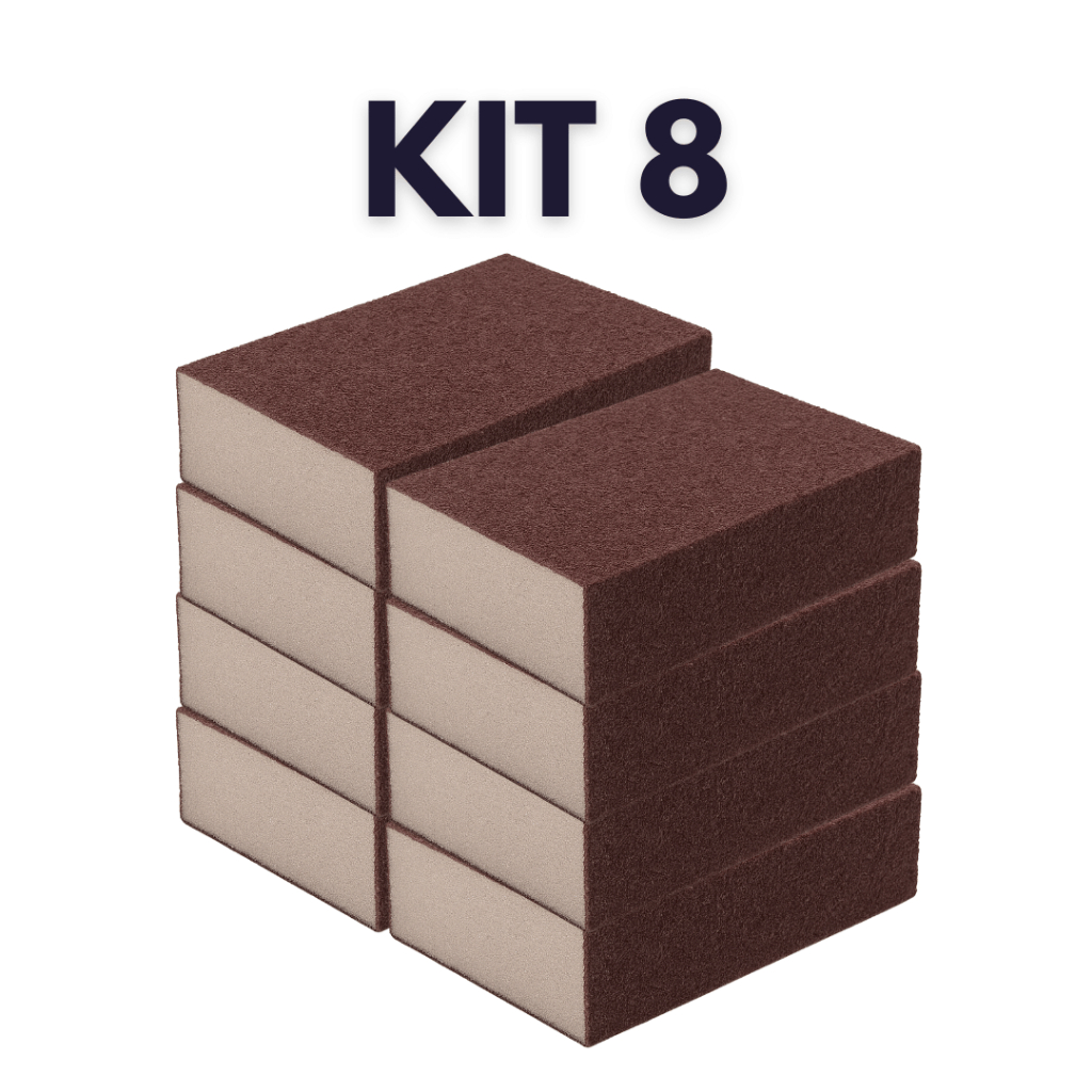 Kit 12 Esponja Magica Limpeza Pesada