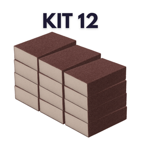 Kit 12 Esponja Magica Limpeza Pesada