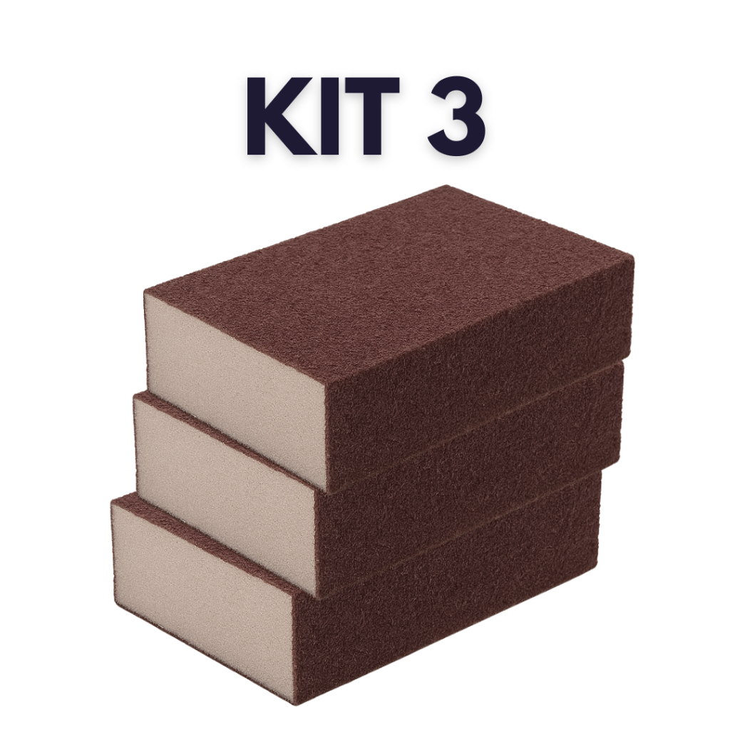 Kit 12 Esponja Magica Limpeza Pesada