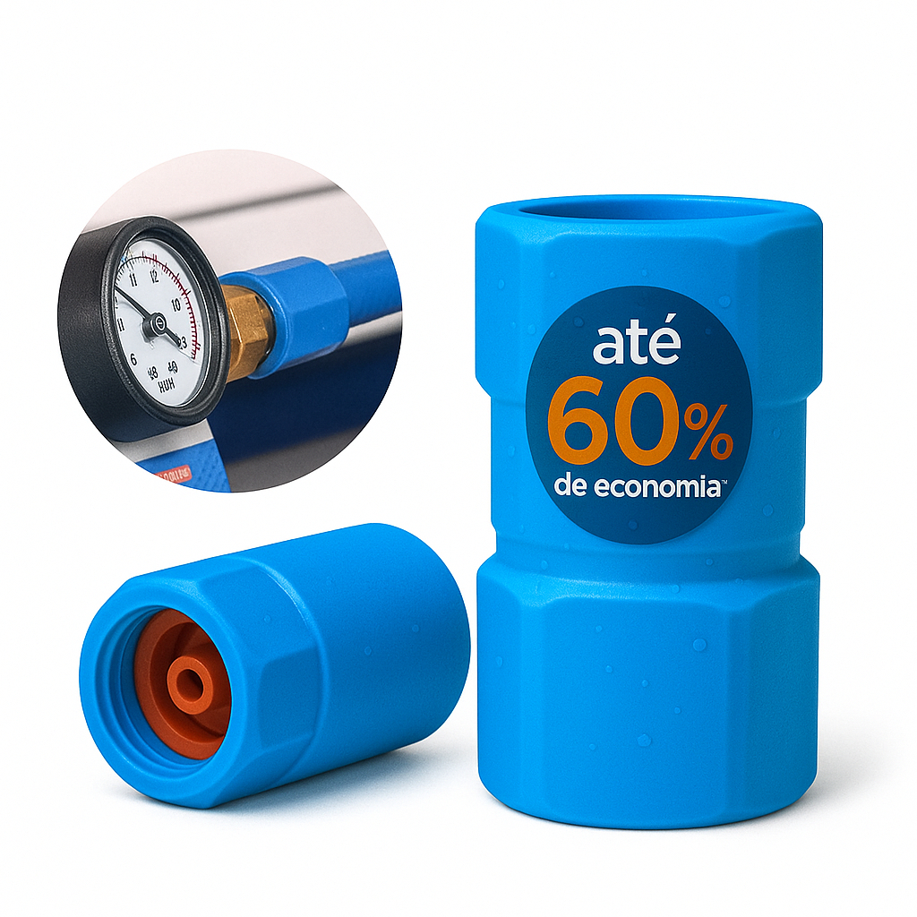Bloqueador De Ar Redutor Conta Água Válvula Economizar Hidrômetro