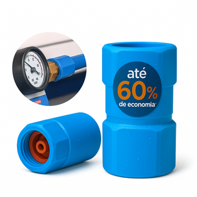 Bloqueador De Ar Redutor Conta Água Válvula Economizar Hidrômetro