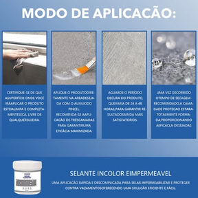Invisível Impermeável 30/100/300ML Agente De Revestimento Transparente Anti-Vazamento Cola De Reparo De Condução