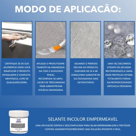 Invisível Impermeável 30/100/300ML Agente De Revestimento Transparente Anti-Vazamento Cola De Reparo De Condução