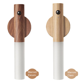 Luminária Led Recarregável Portátil Bastão com Sensor de Movimento