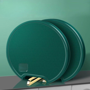 Kit Tábua Premuim Com Kit 6 Pecas de Facas de Corte Antibacteriana À Prova De Mofo 30cm Com Suporte Em Pé Para Cozinha