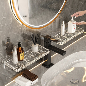 Suporte De Shampoo Prateleiras De Banheiro Sem Furo Acrilico Chifre