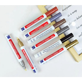 Caneta Rejunte Reparadora Permanente Pinta Rejunte Anti-Mofo Branca A Prova Agua/Preenchedores Impermeáveis Banheiro