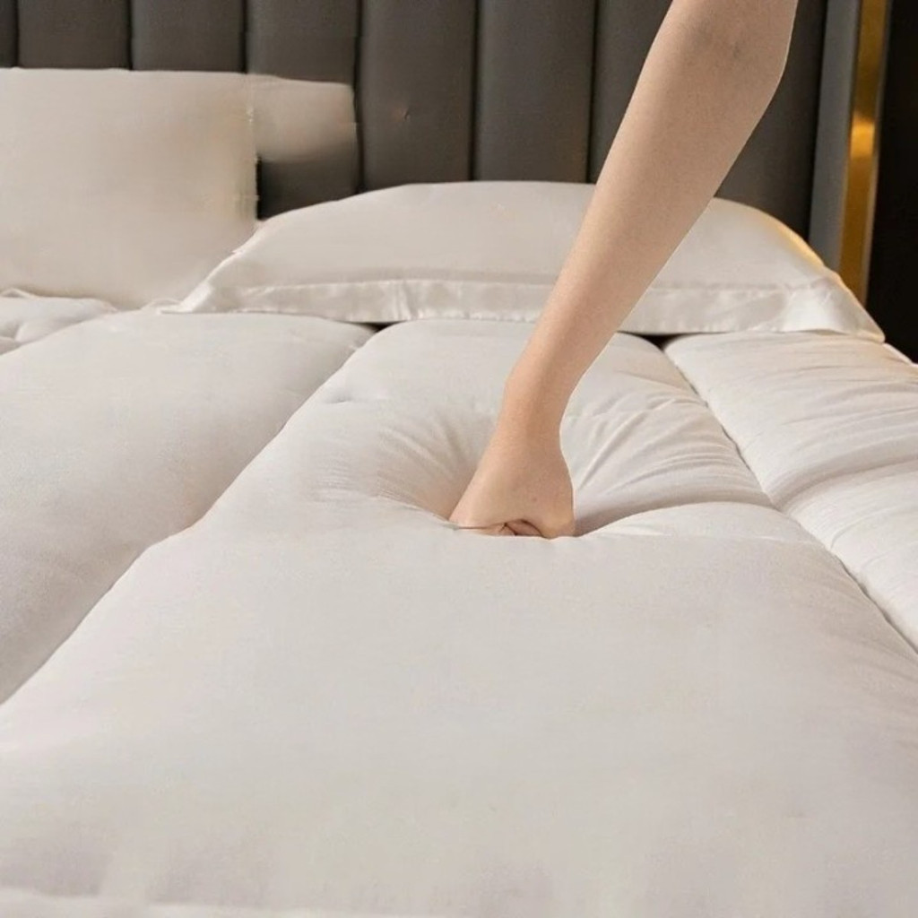 Protetor De Colchão Pillow Top Cama Box Casal Macio Ortopédico Envio Imediato Menor Preço